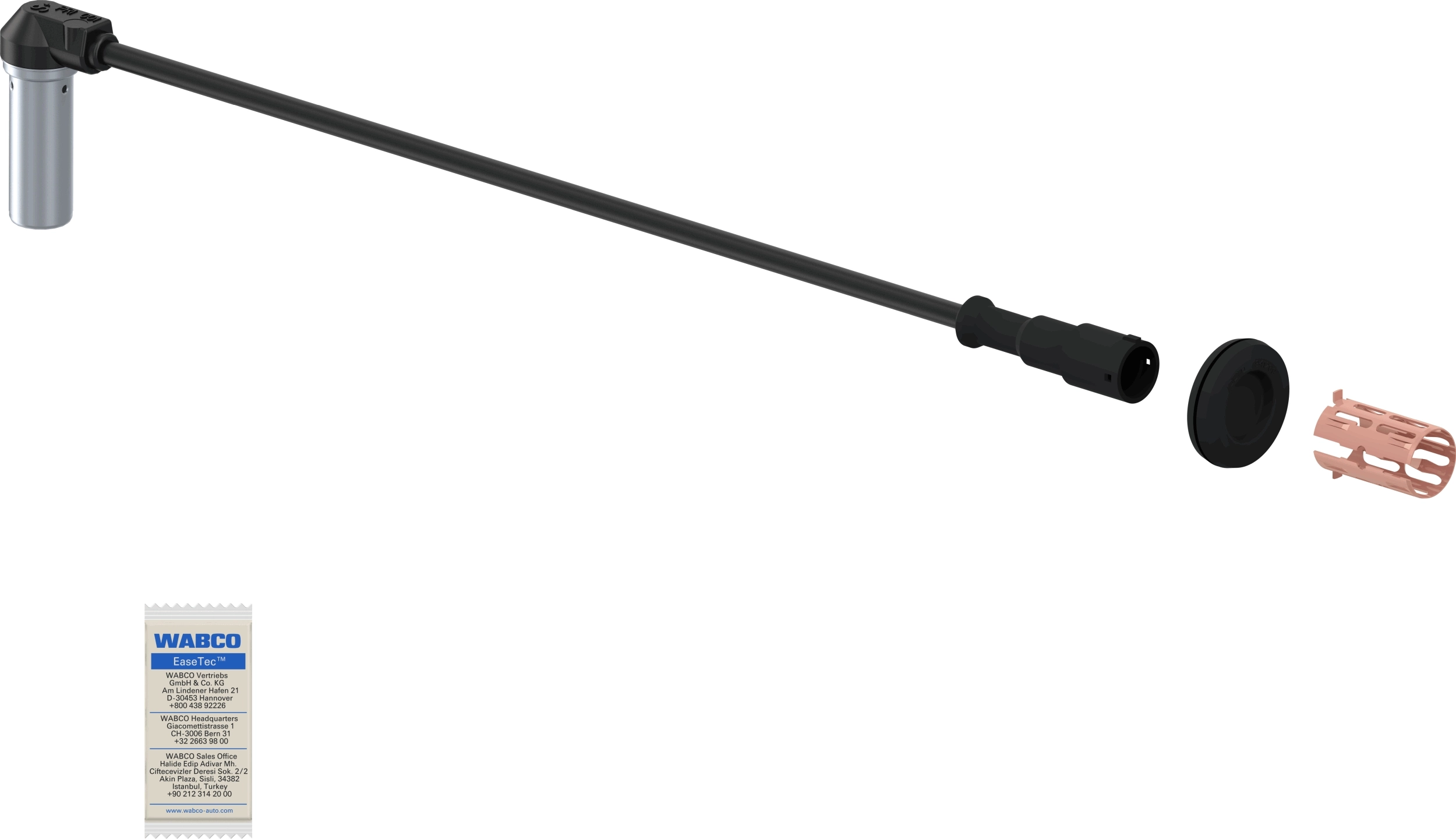 Sensor, wheel speed