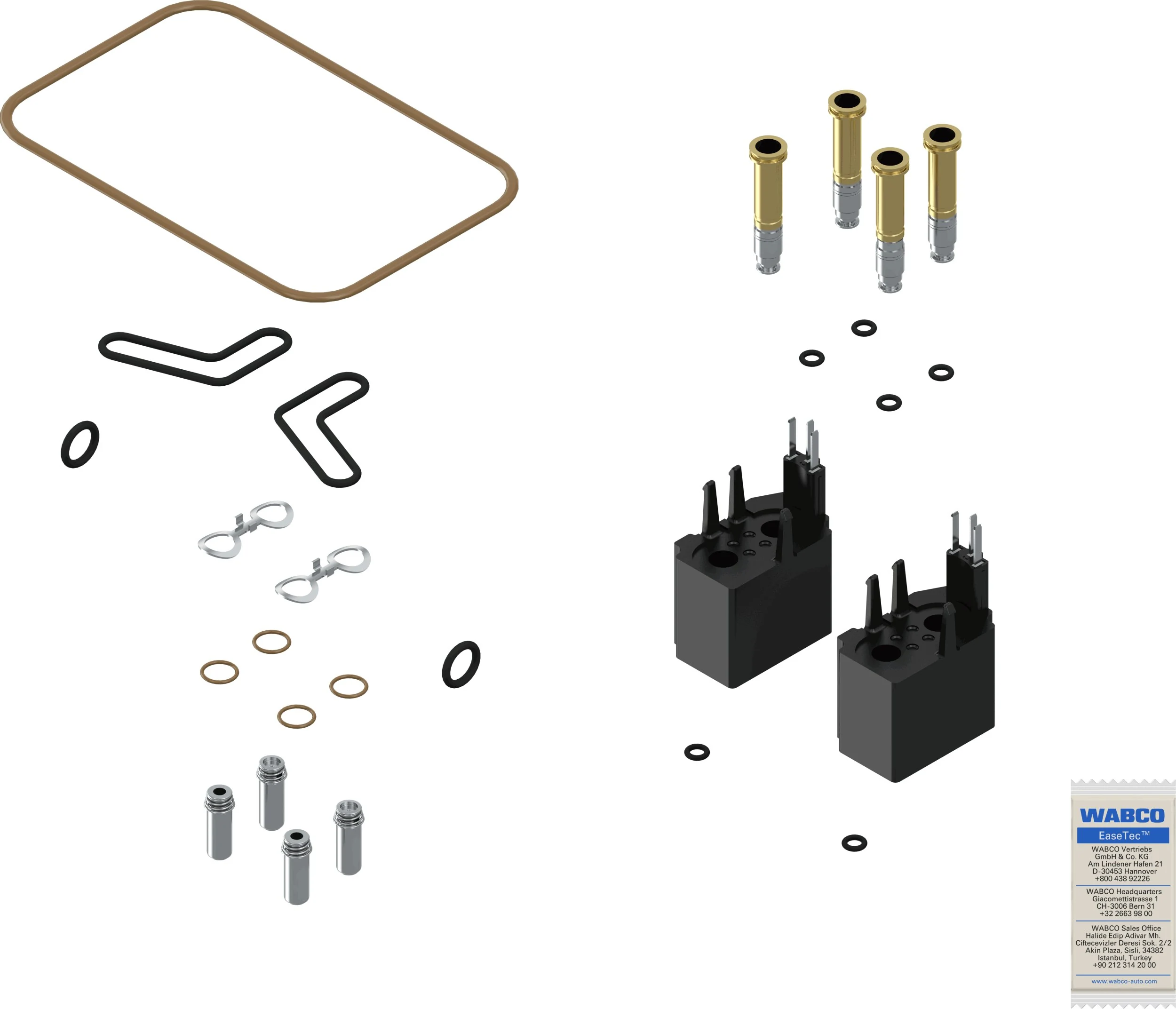 Bellow, brake caliper guide