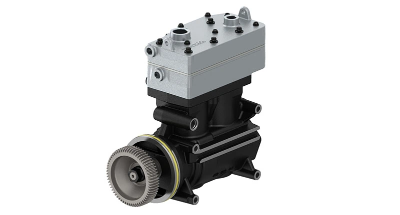 Compressor, compressed-air system