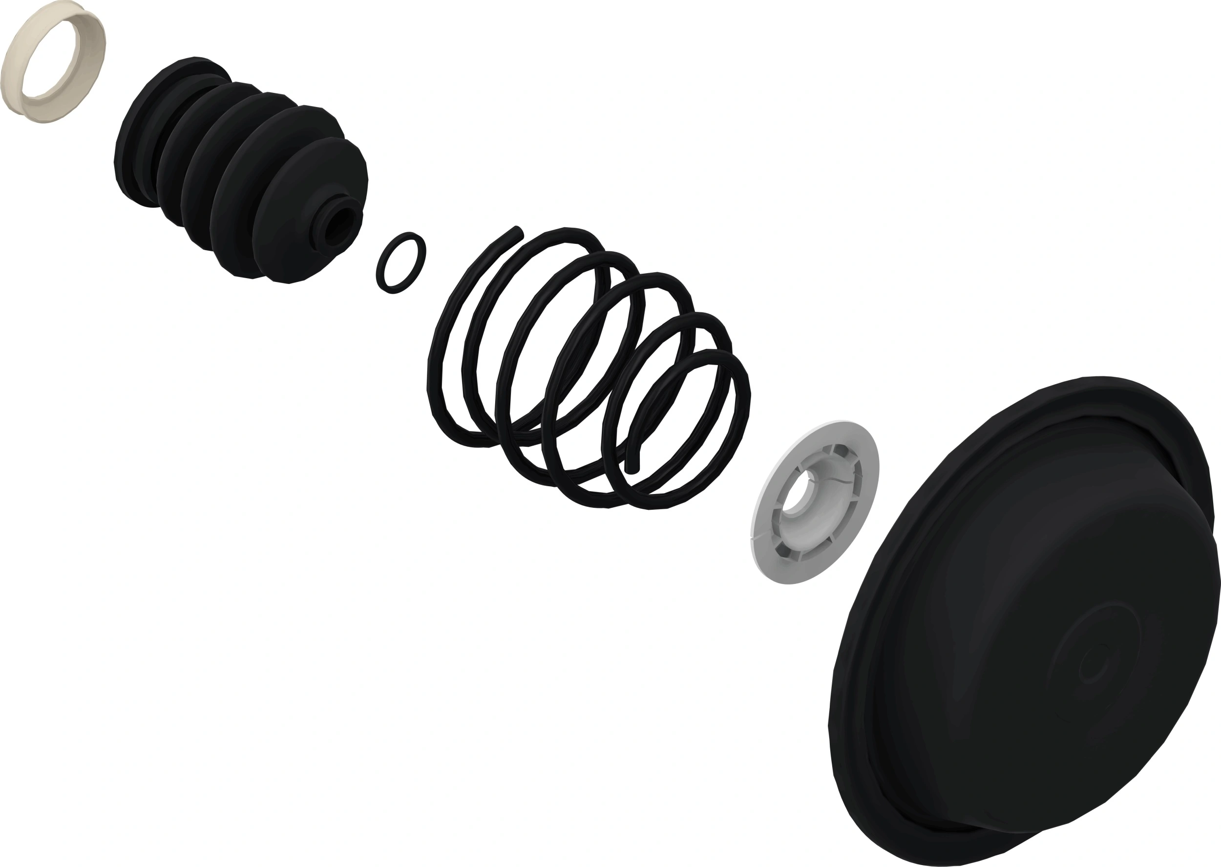 Diaphragm, diaphragm brake cylinder