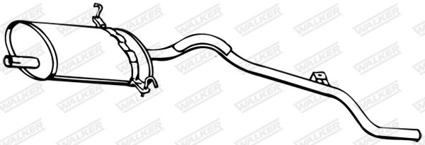 Centre Muffler