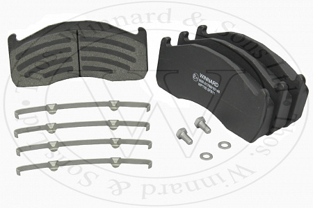 Brake pads  (1axle)  701 29151  E11 90R-1242/6149