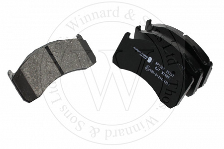 Brake pads  (1axle)  701 29137  E11 90R-01244-4822