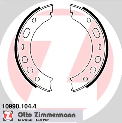 Brake Shoe Set, parking brake