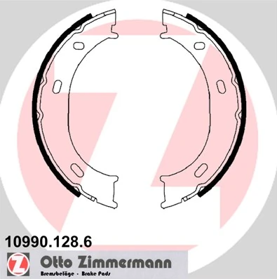 Brake Shoe Set, parking brake