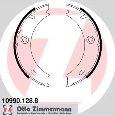 Brake Shoe Set, parking brake