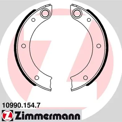 Brake Shoe Set, parking brake
