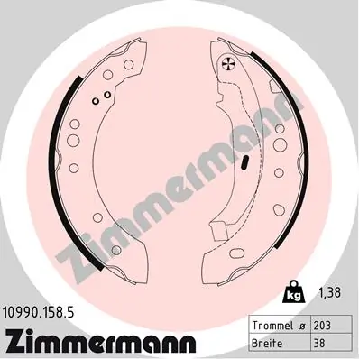 Brake Shoe Set