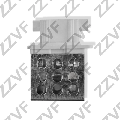 Resistor, interior blower