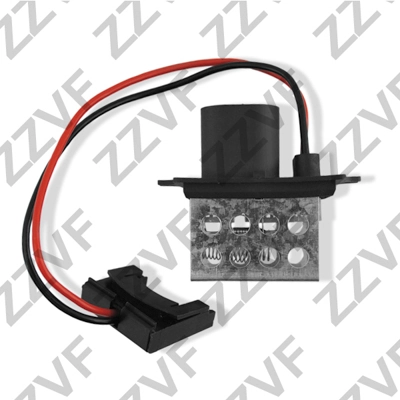 Resistor, interior blower