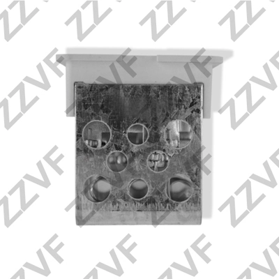 Resistor, interior blower