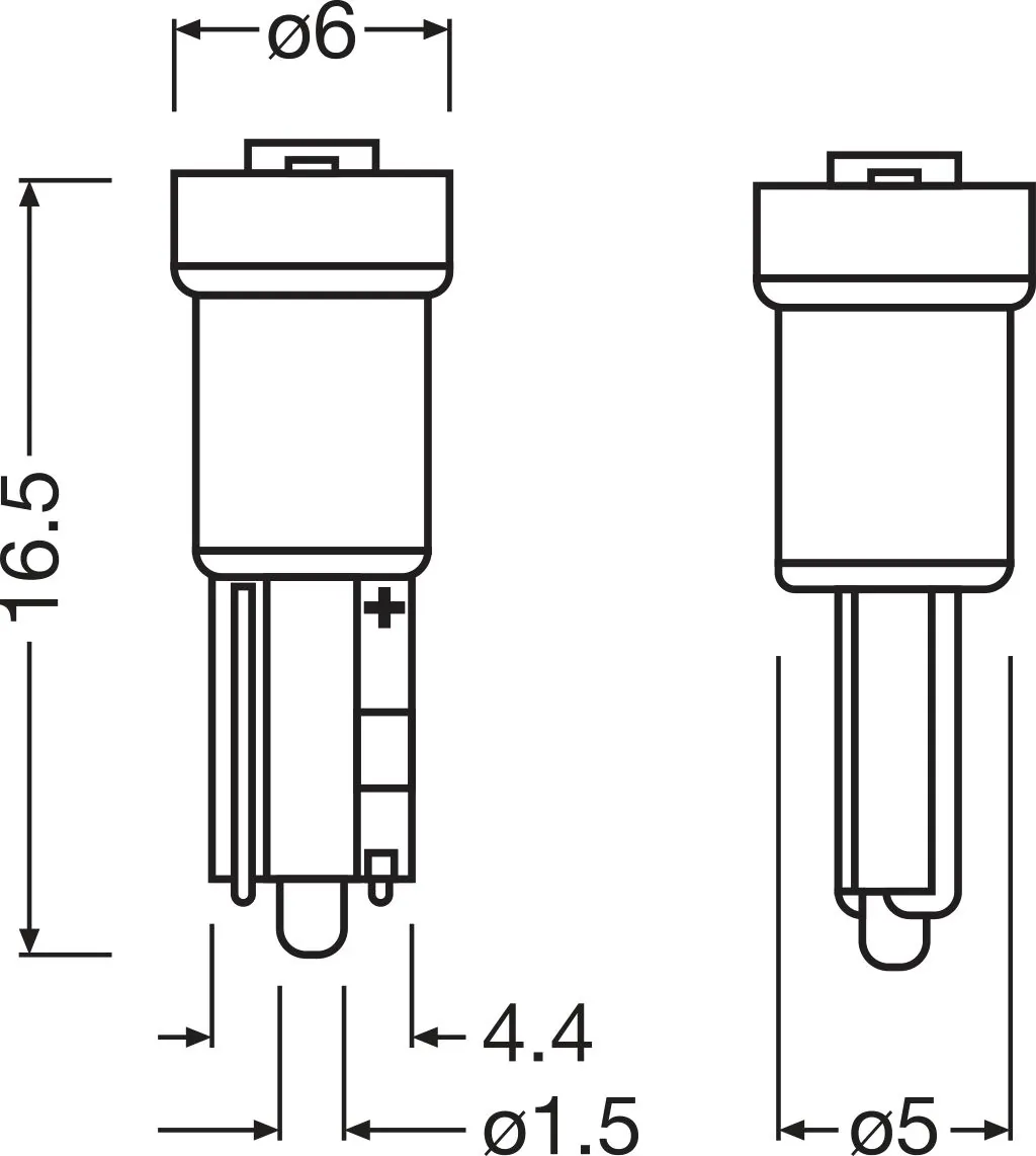 Bulb, instrument lighting