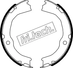 Brake Shoe Set, parking brake