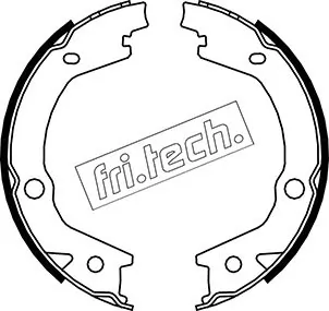 Brake Shoe Set, parking brake