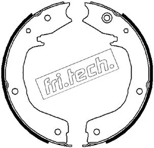Brake Shoe Set, parking brake