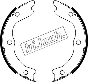 Brake Shoe Set, parking brake