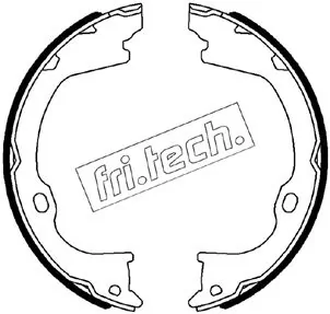 Brake Shoe Set, parking brake