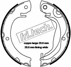 Brake Shoe Set, parking brake