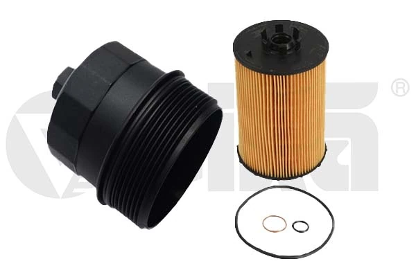 Cap, oil filter housing