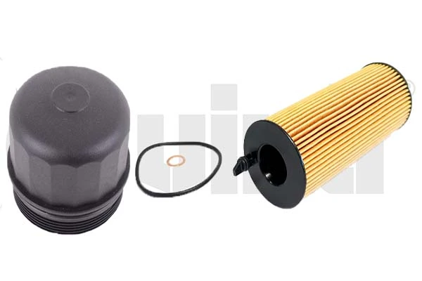 Cap, oil filter housing