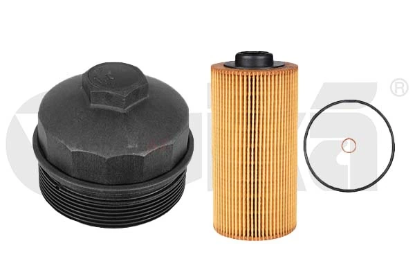 Cap, oil filter housing
