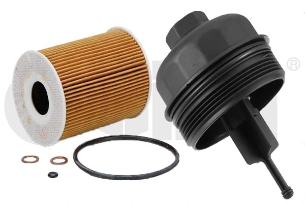 Cap, oil filter housing